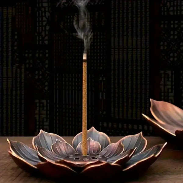 Lotus Incense Holder  A Symbol of Peace and Enlightenment