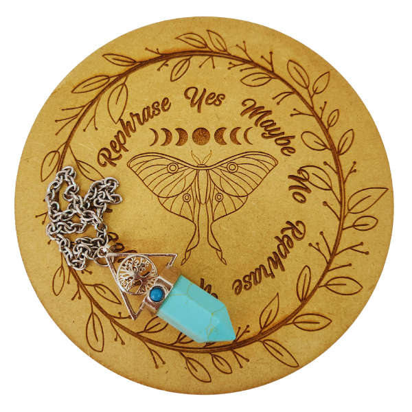 Moth & Moon Phases Pendulum Board