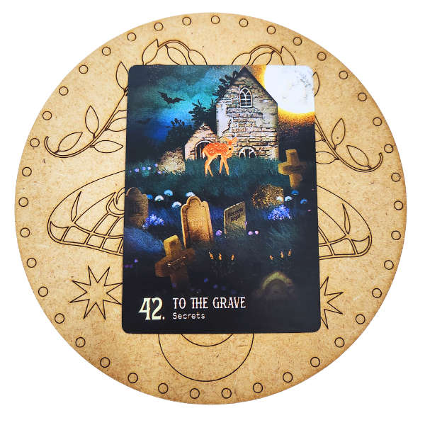 Moth & Moon Tarot Card of the Day Board