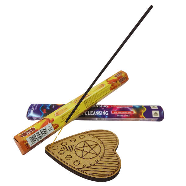 Mystic Balance Pentacle Incense Holder