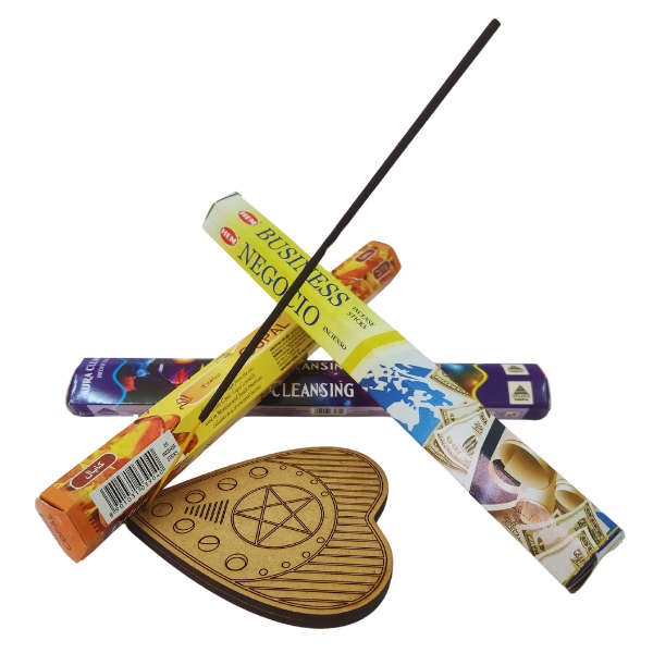 Mystic Balance Pentacle Incense Holder
