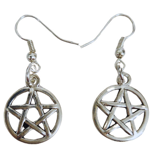 Mystic Pentagram Earrings