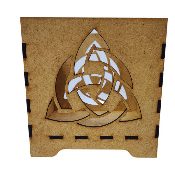 Mystic Triquetra Candle Holder
