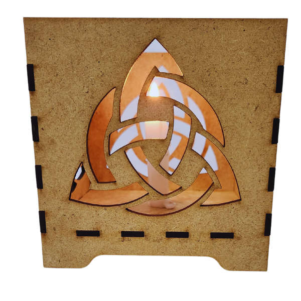 Mystic Triquetra Candle Holder