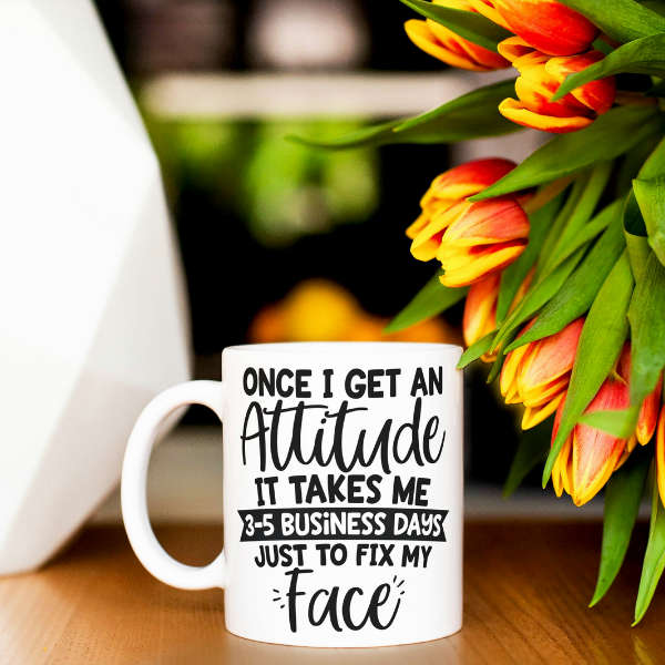 Once I Get An Attitude Mug