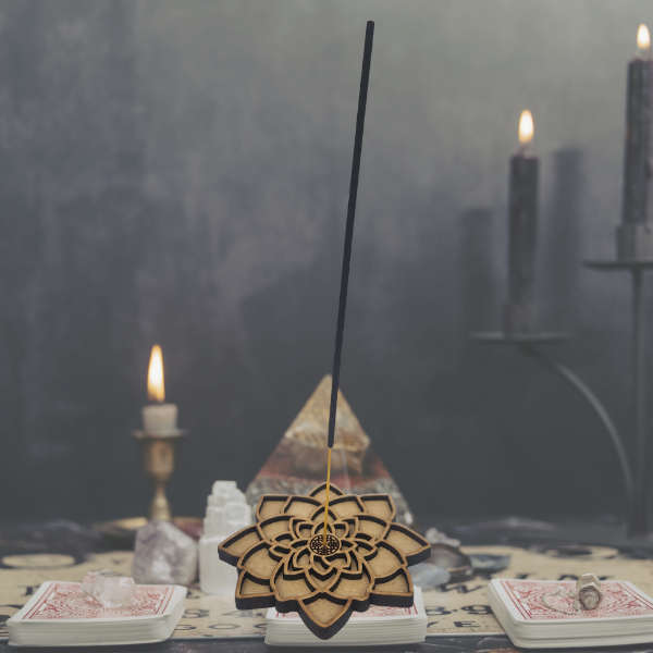 Radiant Lotus Incense Holder