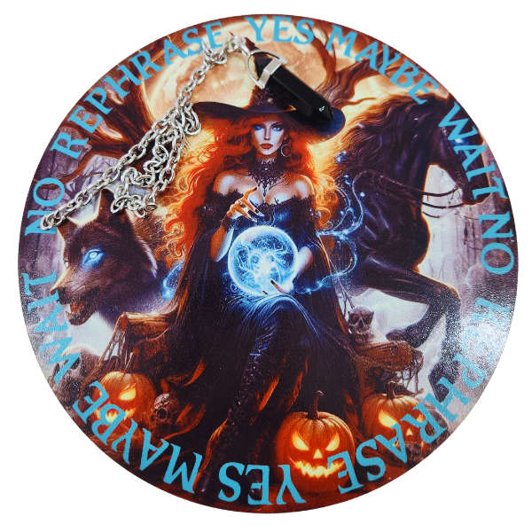 Red Forest Witch Pendulum Board