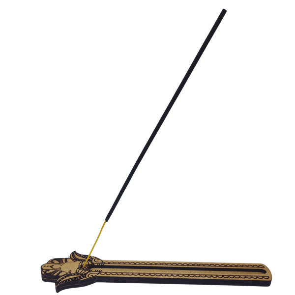 Sacred Buddha and Hamsa Hand Incense Holder