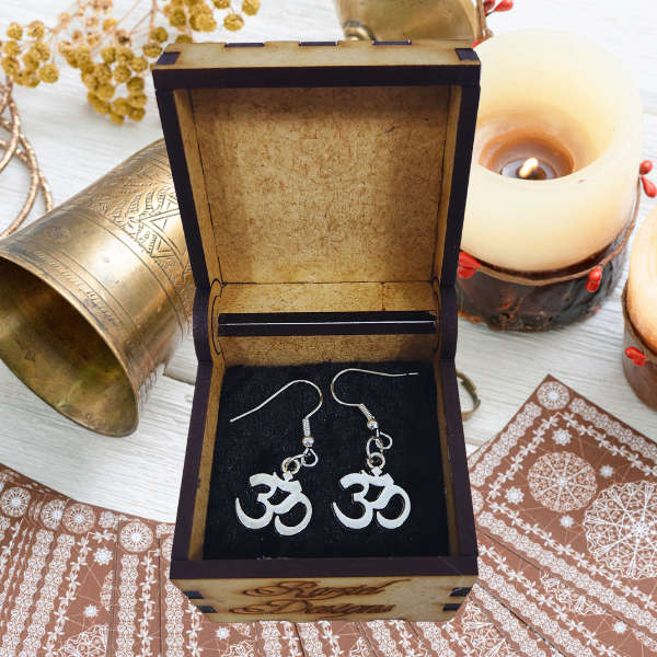 Sacred Sound Ohm Earring Set