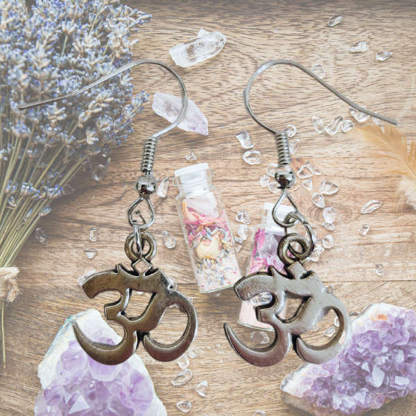 Sacred Sound Ohm Earring Set