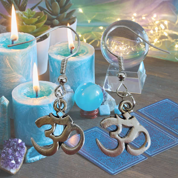 Sacred Sound Ohm Earring Set