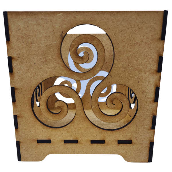 Sacred Spiral Candle Holder