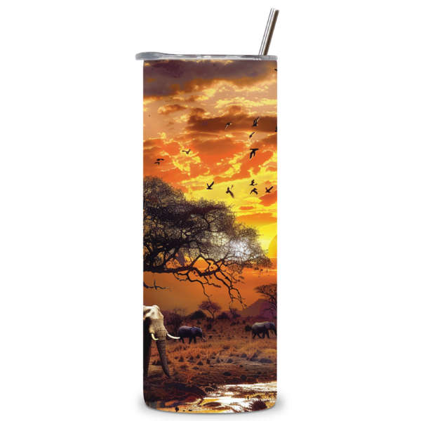 Savanna Elephant Tumbler