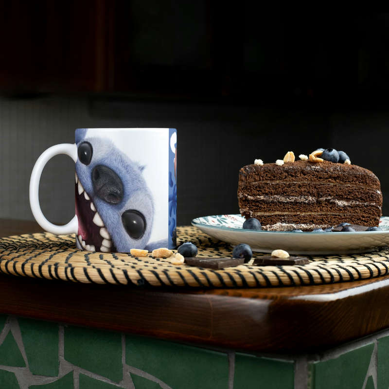 Stitch Themed Mug  Live Action Edition