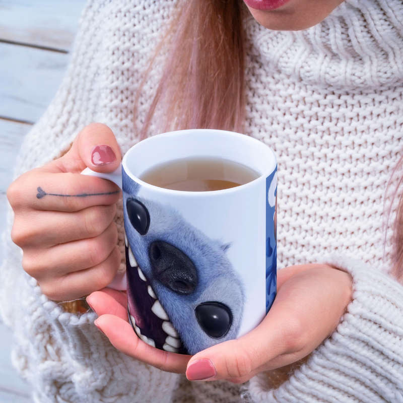 Stitch Themed Mug  Live Action Edition