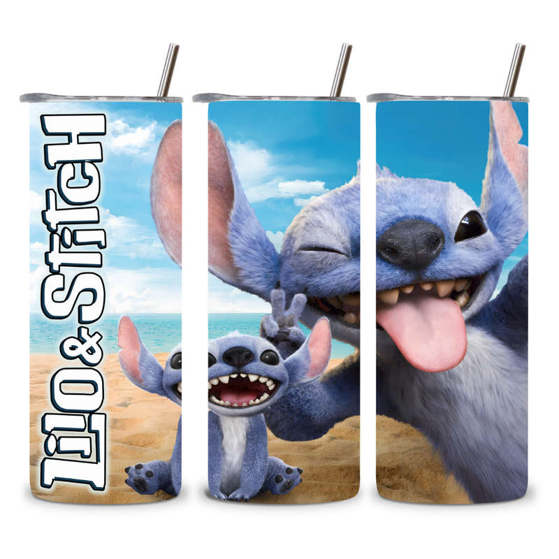Stitch Themed Tumbler Live Action Edition