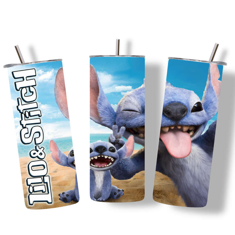 Stitch Themed Tumbler Live Action Edition