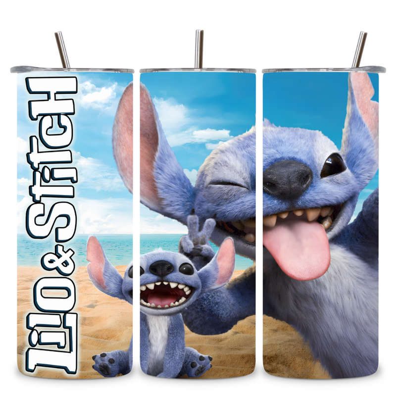 Stitch Themed Tumbler Live Action Edition
