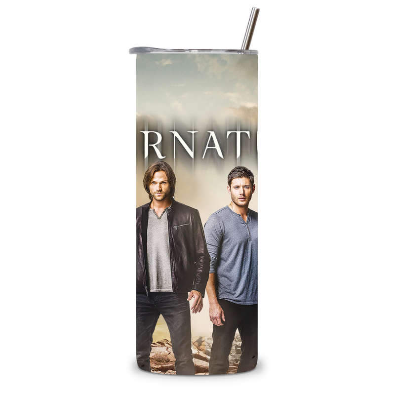 Supernatural Themed Tumbler