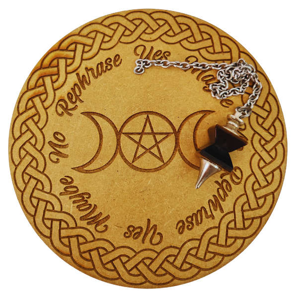 Triple Moon Pentacle Pendulum Board