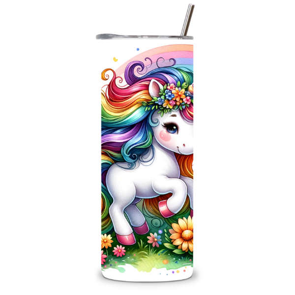 Unicorn Garden Bliss Tumbler