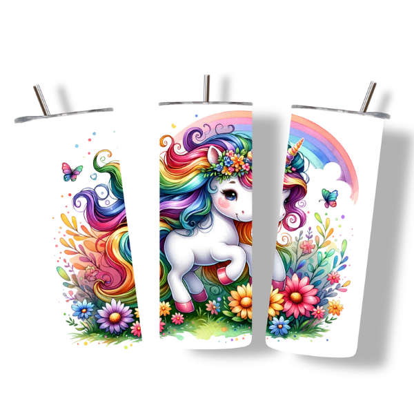 Unicorn Garden Bliss Tumbler