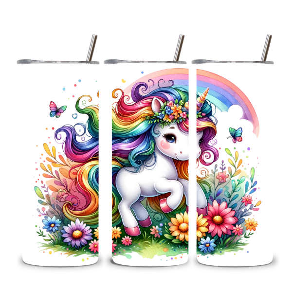 Unicorn Garden Bliss Tumbler