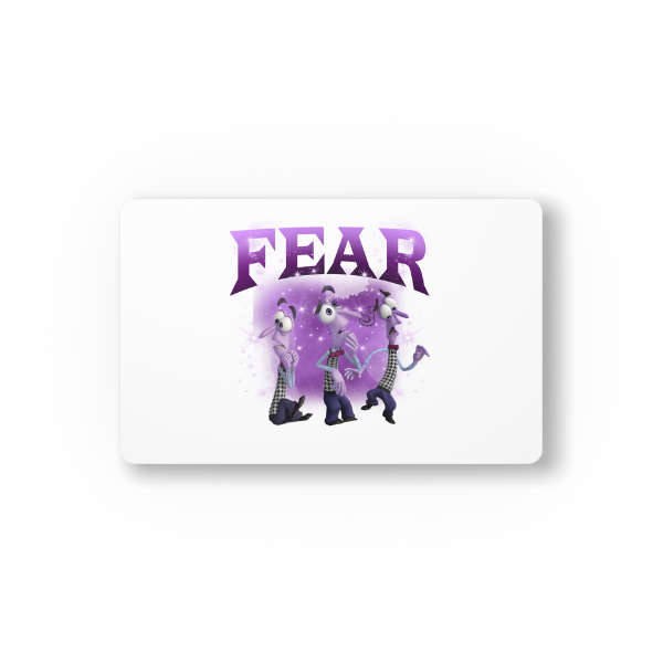 Fear Themed Mouse Pad