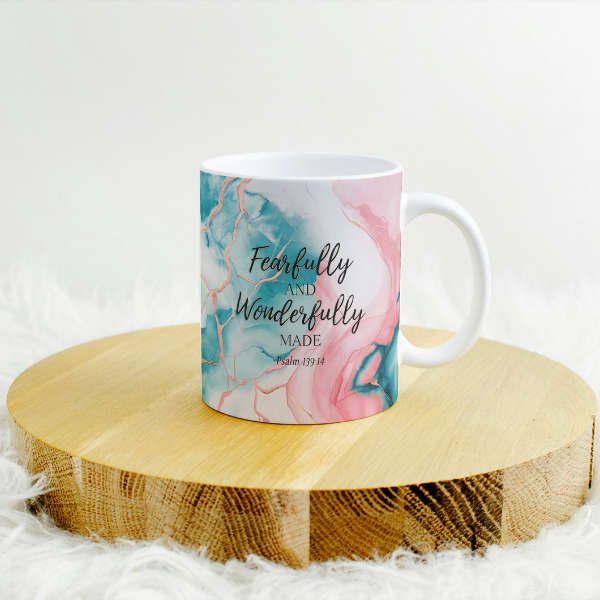 Fearfully And Wonderfully Made Coffee Cup