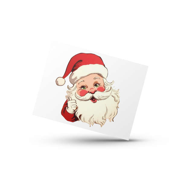 Christmas Father Coffee Cup and Coaster Set