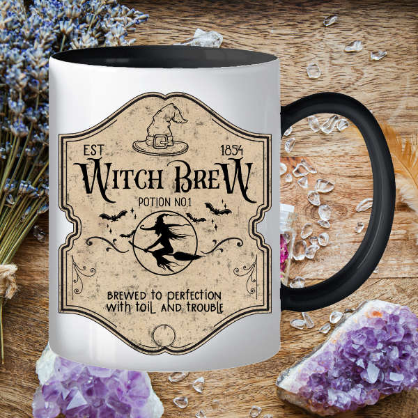 Witches Brew Coffee Mug  Enchanted Elixir for Every Sip