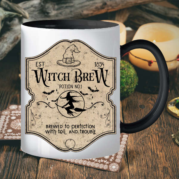 Witches Brew Coffee Mug  Enchanted Elixir for Every Sip