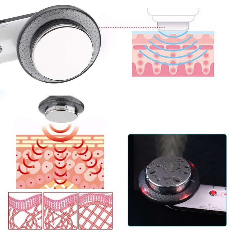 Ultrasound Cavitation EMS Body Slimming Massager Lipo Fat Burn... - EU Plug With Box / United States