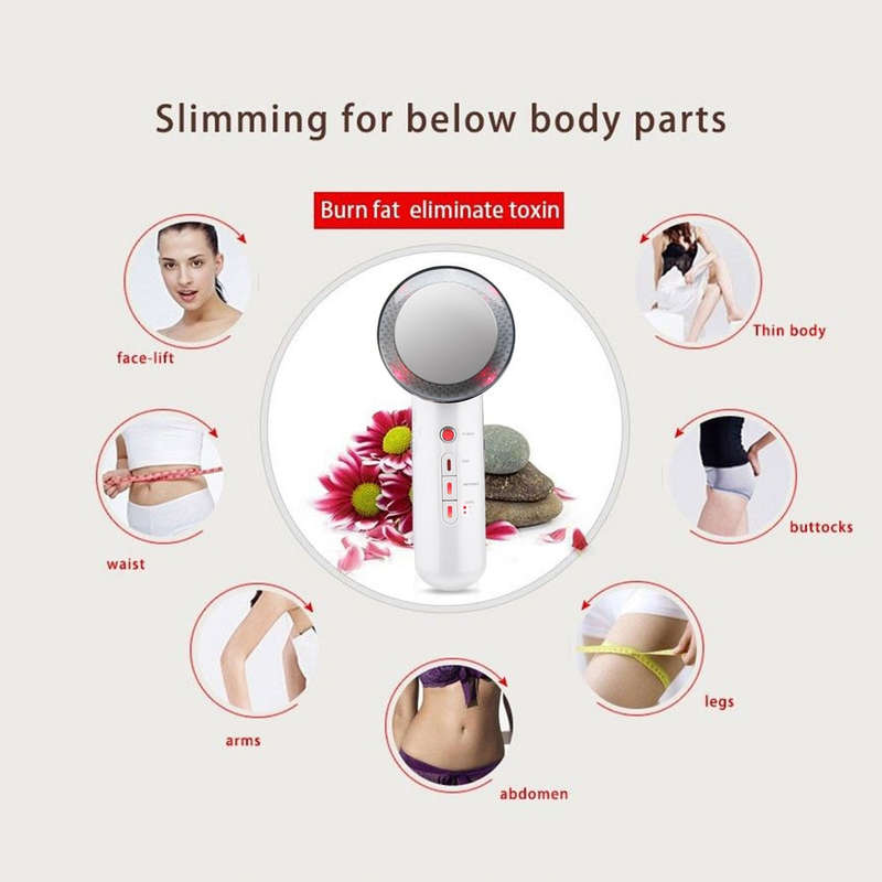 Ultrasound Cavitation EMS Body Slimming Massager Lipo Fat Burn... - EU Plug With Box / United States