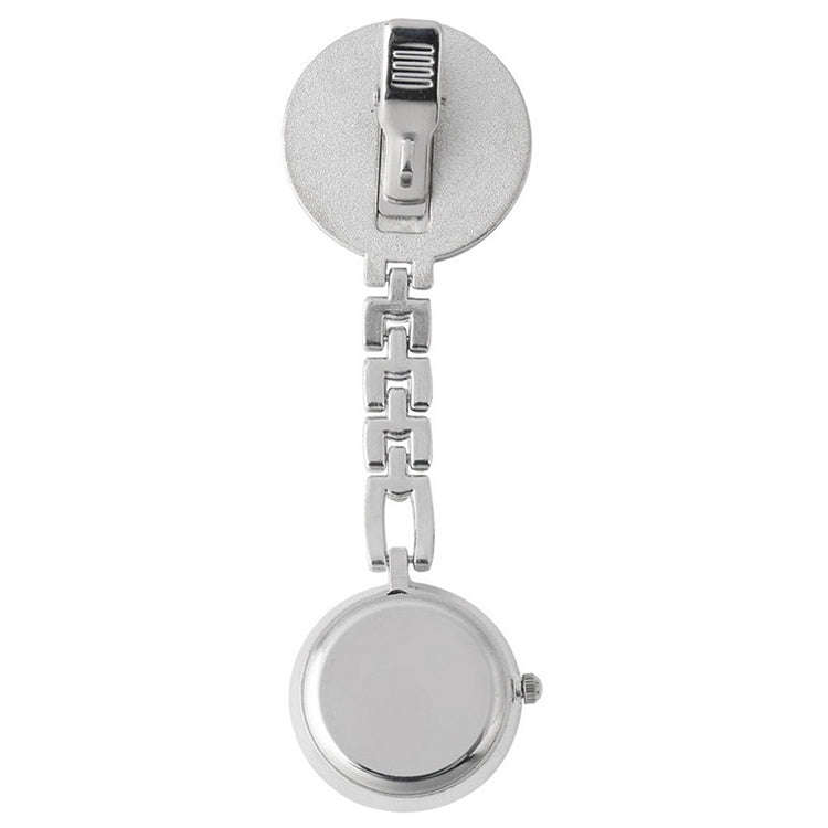 Cute Yellow Smiley Face Style Nurse Quartz Watch with Clip(Pink)