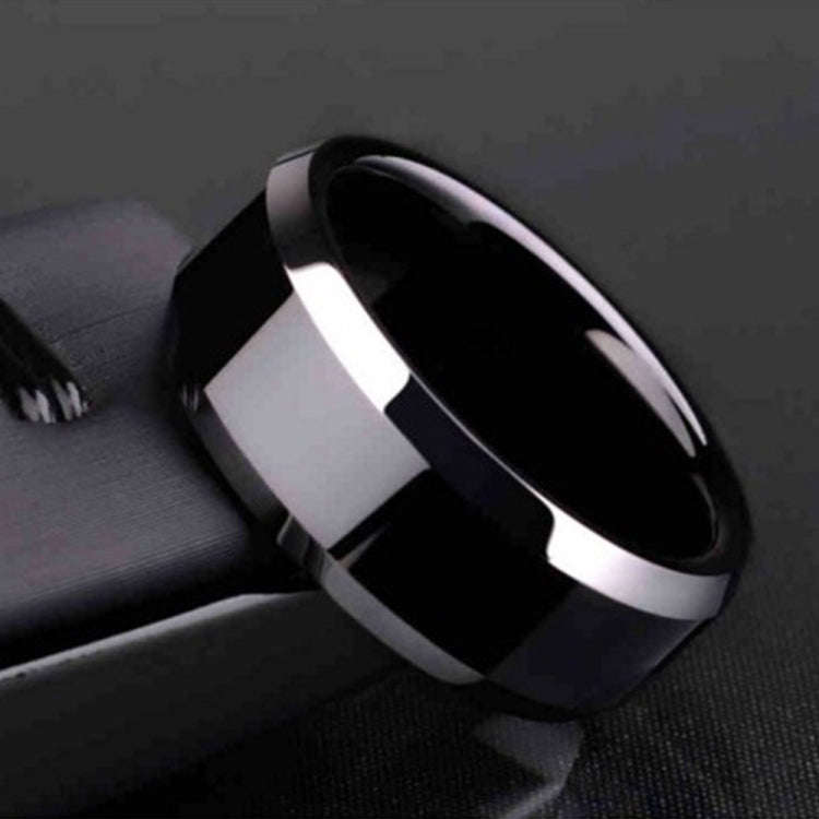 Men Ring, Ring Size:10(Silver)