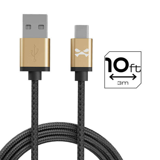 Ghostek Micro USB 3m Fast Charging Braided Cable