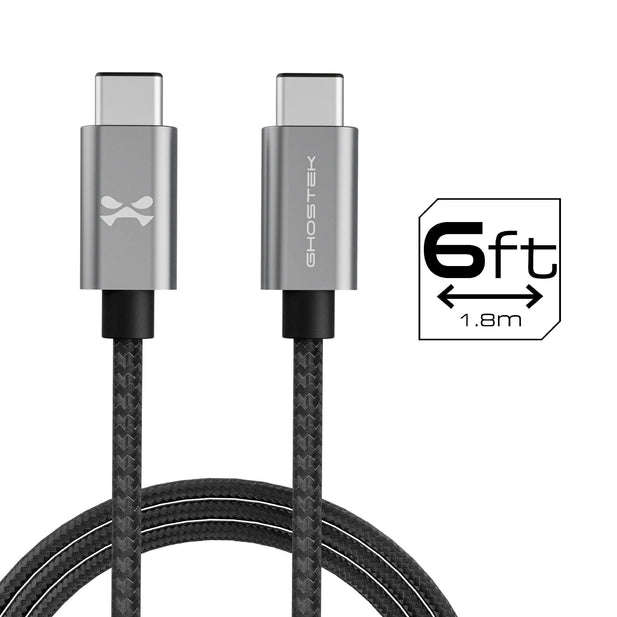 Ghostek USB-C to USB-C Fast Charging Braided Cable