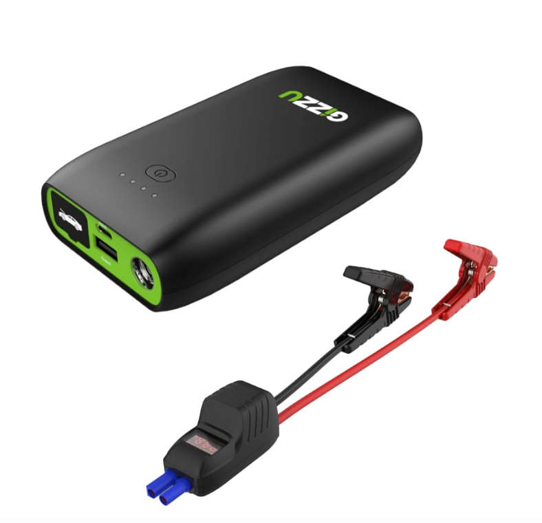 GIZZU 1000A Jump Starter 10400mAh  Black