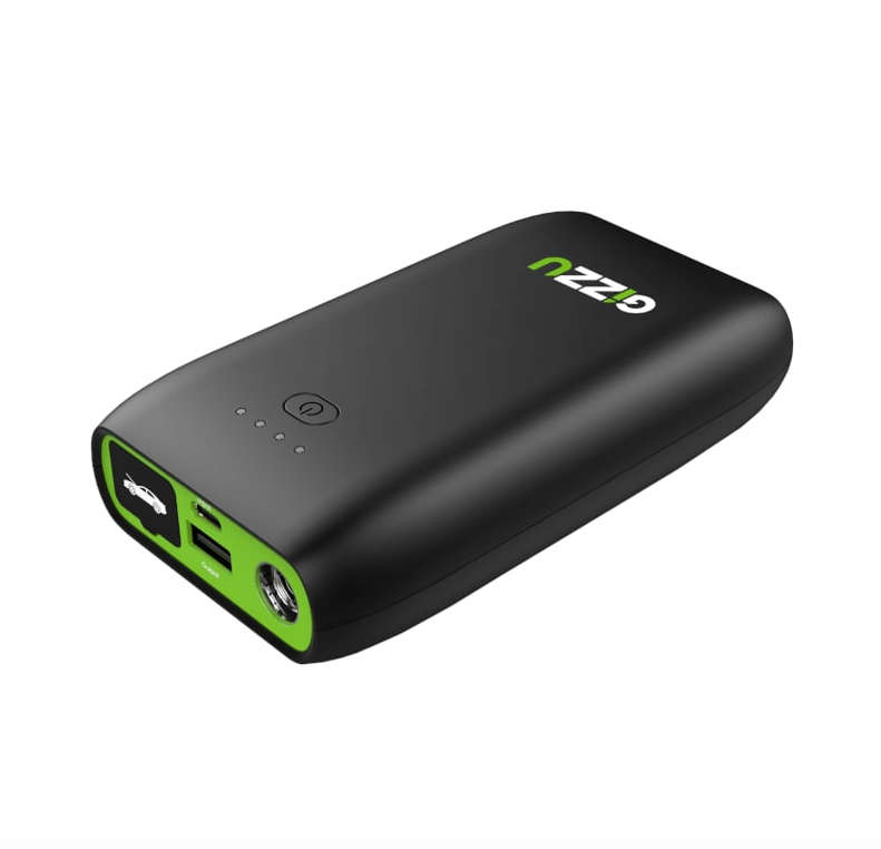 GIZZU 1000A Jump Starter 10400mAh  Black