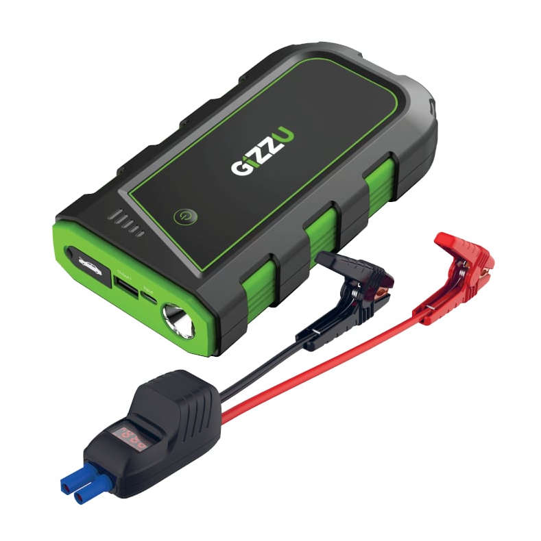 GIZZU 2000A Jump Starter 16400mAh  Black