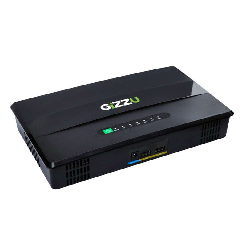 GIZZU 60W 65Wh 17600mAh Mini POE DC UPS Lithium