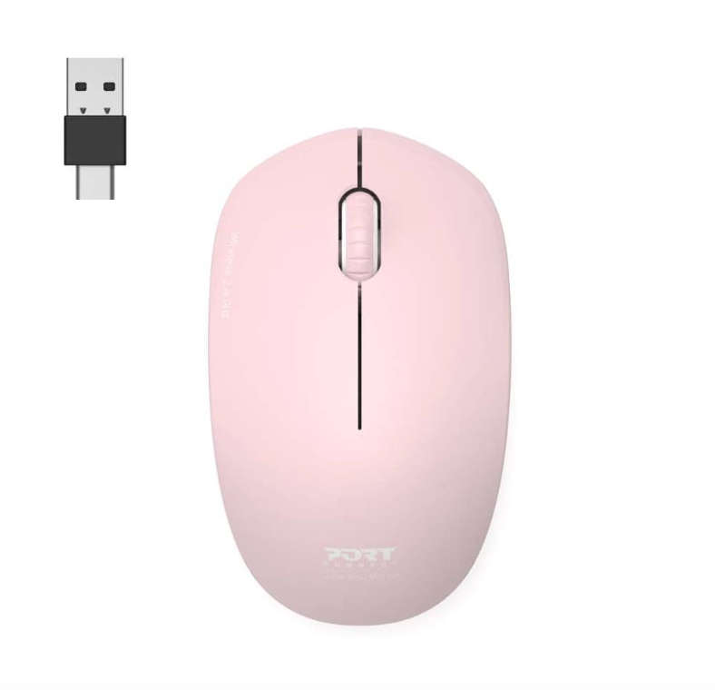Port Connect MOUSE COLLECTION II WIRELESS Blush