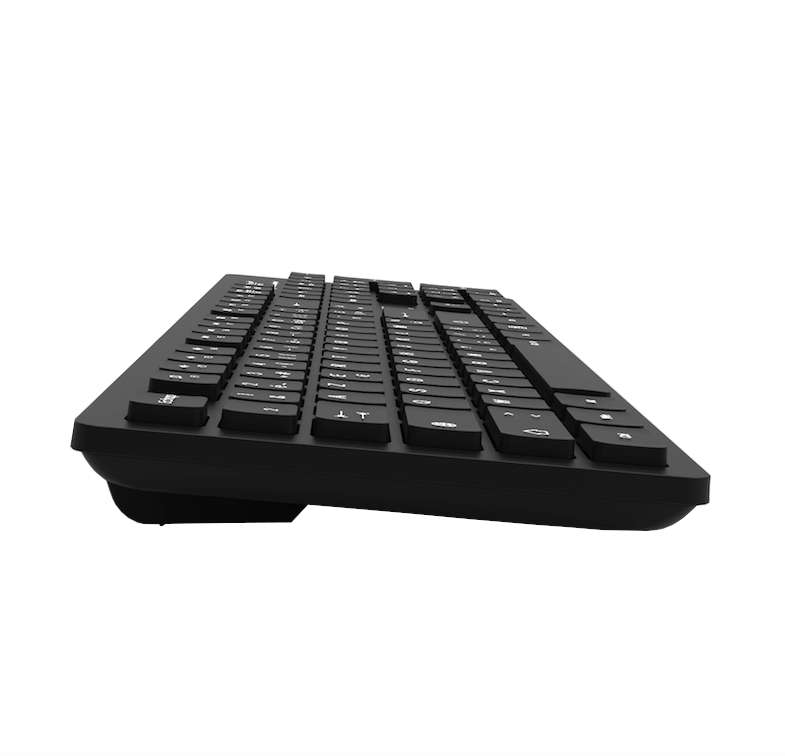 Port Connect Office Tough Wired Keyboard-Black