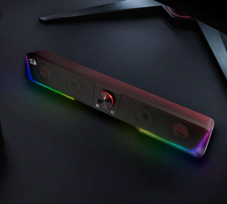 Redragon Darknet Bluetooth PC Gaming Speaker 2.0  Black