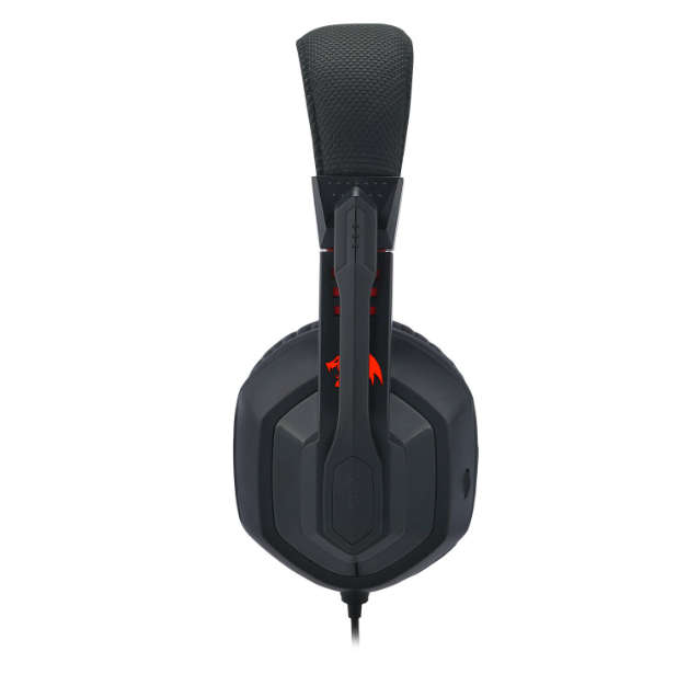 Redragon Over Ear ARES Aux Gaming Headset  Black