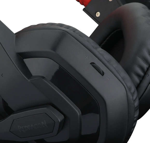 Redragon Over Ear ARES Aux Gaming Headset  Black