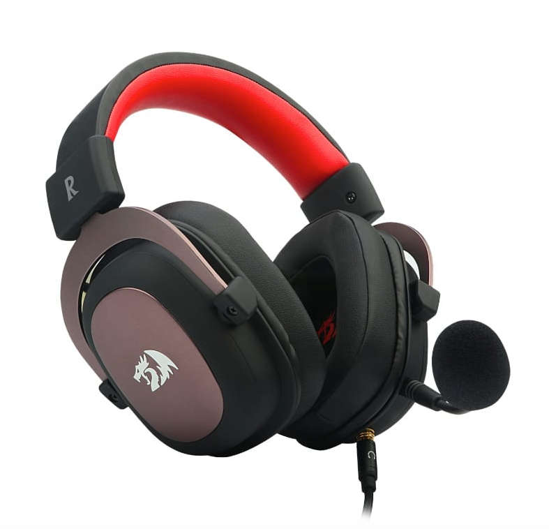 Redragon Over Ear Zeus 2 USB Wired Gaming Headset  Black
