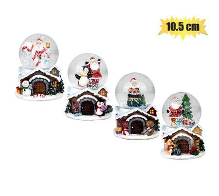 Christmas Snow Globe - Santa