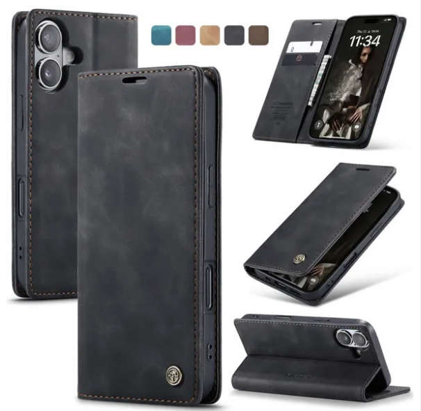 Caseme Flip Wallet Cover Compatible With iPhone 16